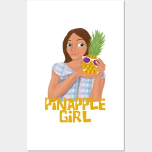 Pinapple Girl Posters and Art